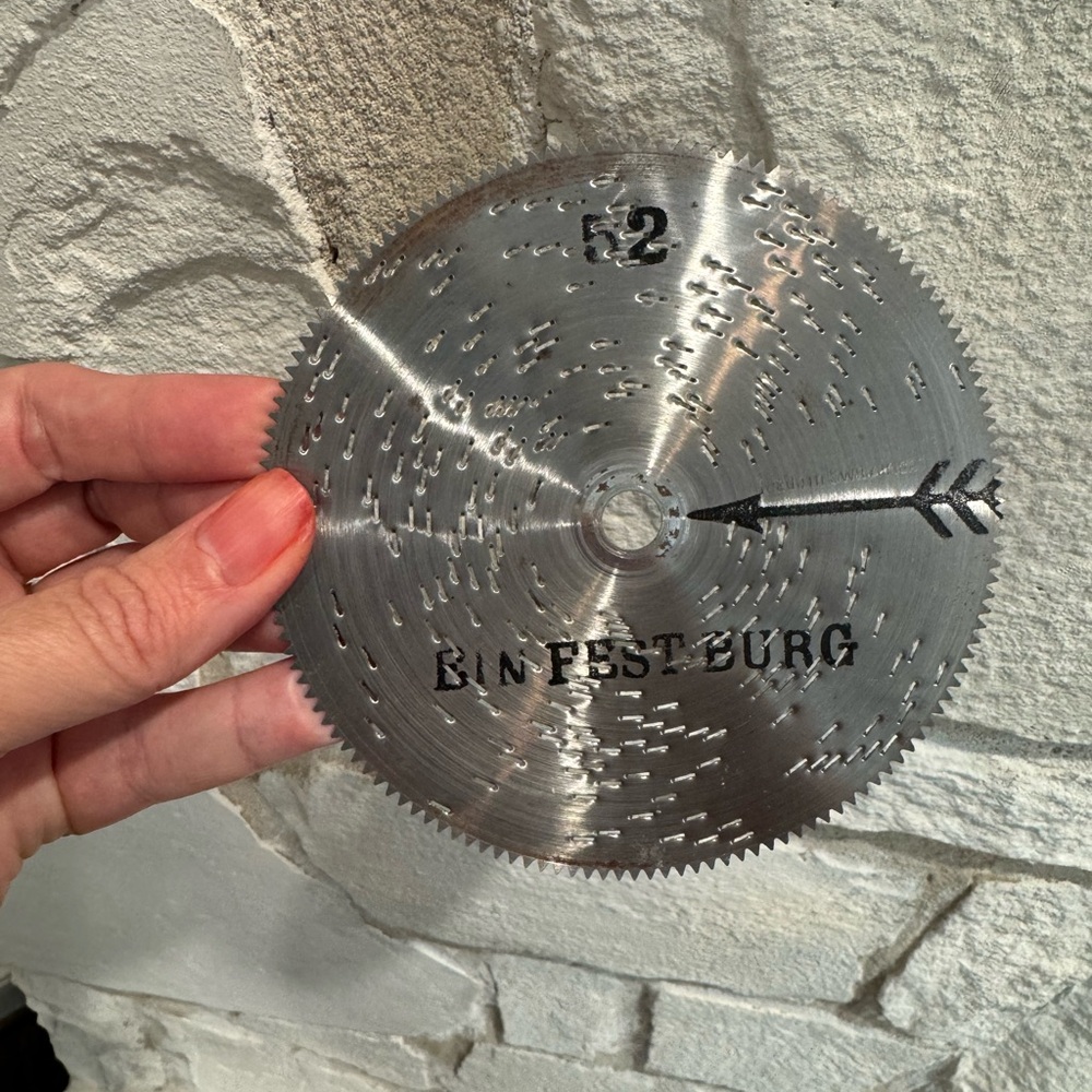 Silver Metal Wall Decor by